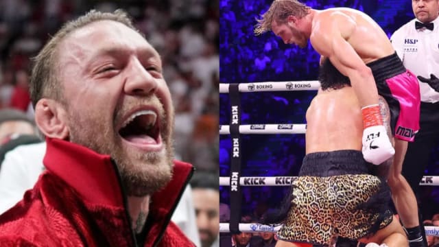 Former two-division UFC champion Conor McGregor and Logan Paul vs. Dillon Danis.